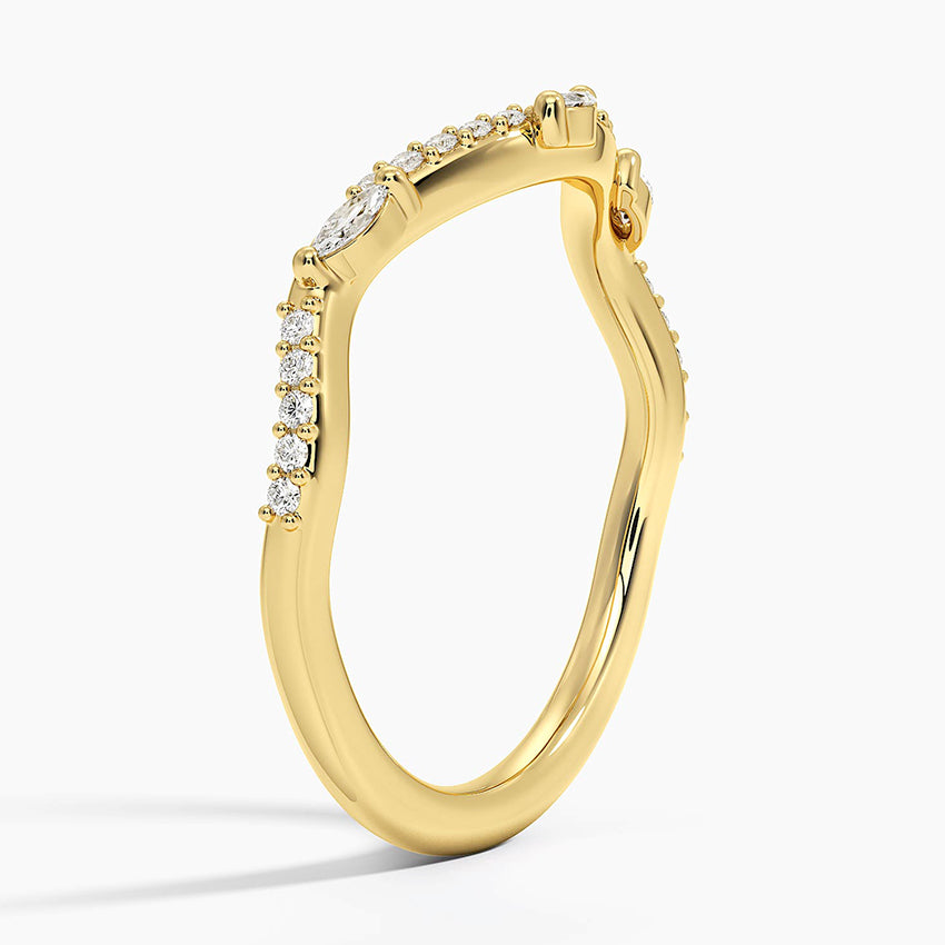 Tam Tur 0,50 Karat Yuvarlak Kesim Laboratuvar Pırlanta Yüzük 18K - Bold Diamonds
