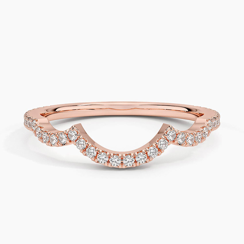 Tamamlayıcı 0,25 Karat Yuvarlak Kesim Laboratuvar Pırlanta Yüzük 18K - Bold Diamonds