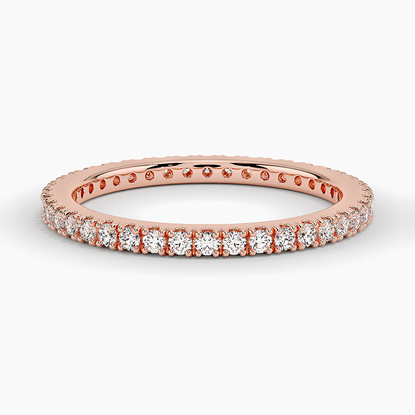 Tam Tur 0.50 Karat Yuvarlak Kesim Laboratuvar Pırlanta Yüzük 18K - Bold Diamonds