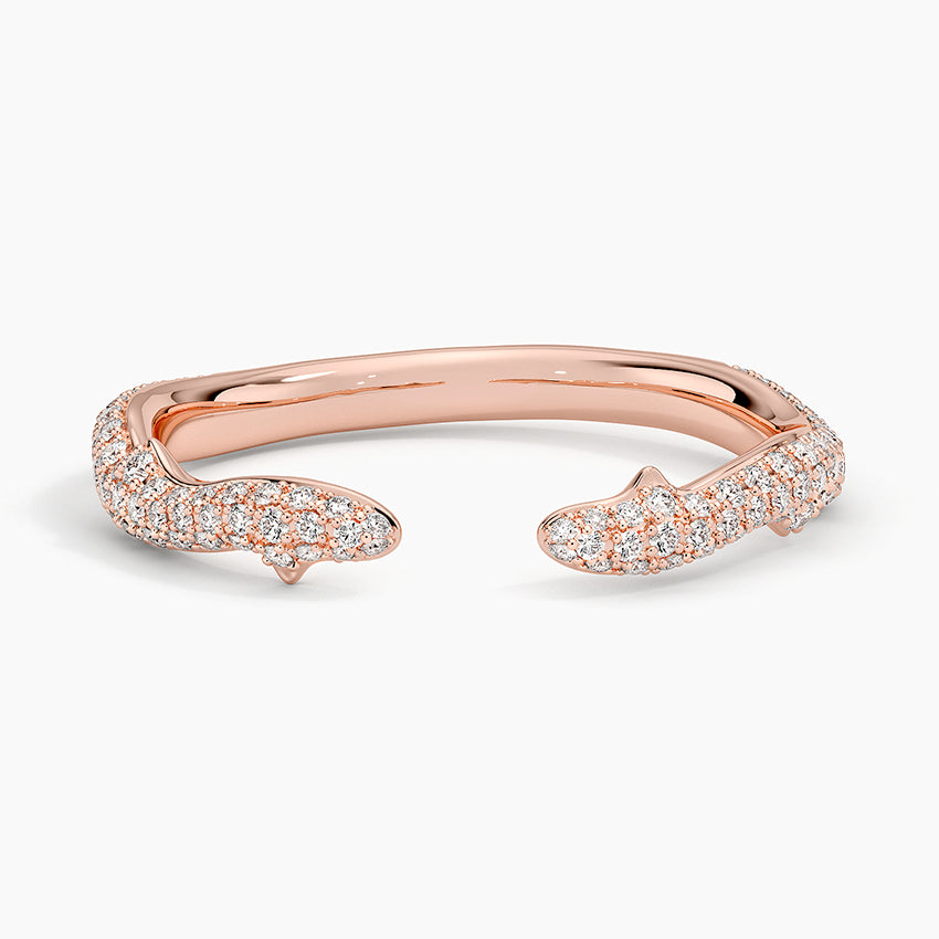 Tamamlayıcı 0,50 Karat Yuvarlak Kesim Laboratuvar Pırlanta Yüzük 18K - Bold Diamonds