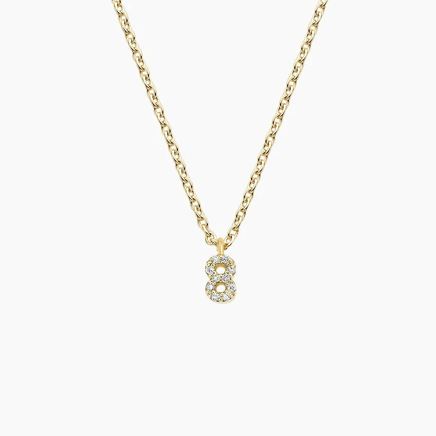 Manifest Varyasyonlu Model 1.00 karat Yuvarlak Kesim Laboratuvar Pırlanta Kolye 18K - Bold Diamonds