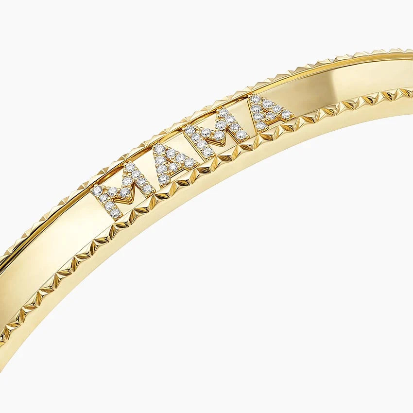 Özel varyasyon 1.00 Karat Yuvarlak Kesim Laboratuvar Pırlanta Bileklik 18K - Bold Diamonds