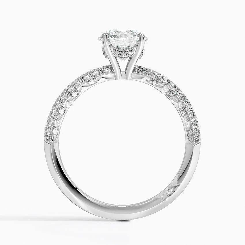 1.50 Yarım Tur Tasarım Tektaş Laboratuvar Pırlanta Yüzük - Selara