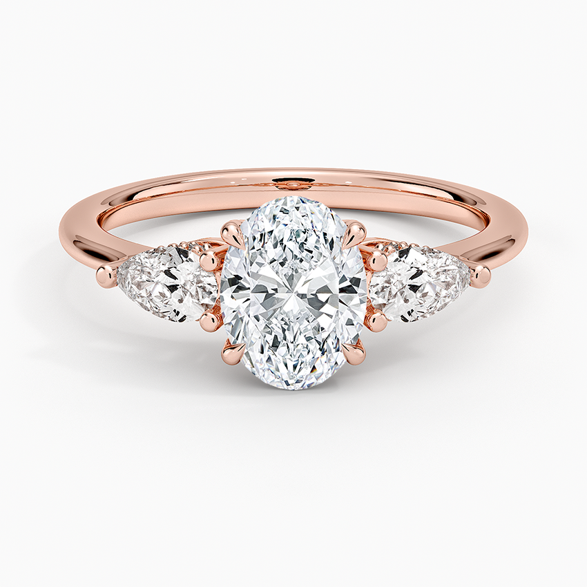 1.60 Carat Princess Halo Design Solitaire Lab Diamond Ring 18K - Florina