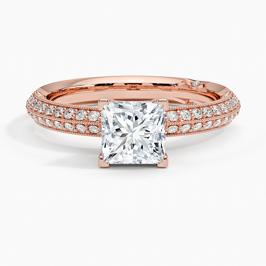 1.50 Prenses Kesim Yarım Tur Tasarım Tektaş Laboratuvar Pırlanta Yüzük - Selara