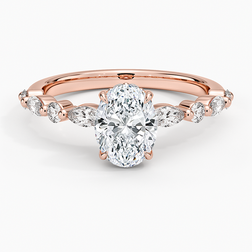 1.60 Carat Princess Halo Design Solitaire Lab Diamond Ring 18K - Florina