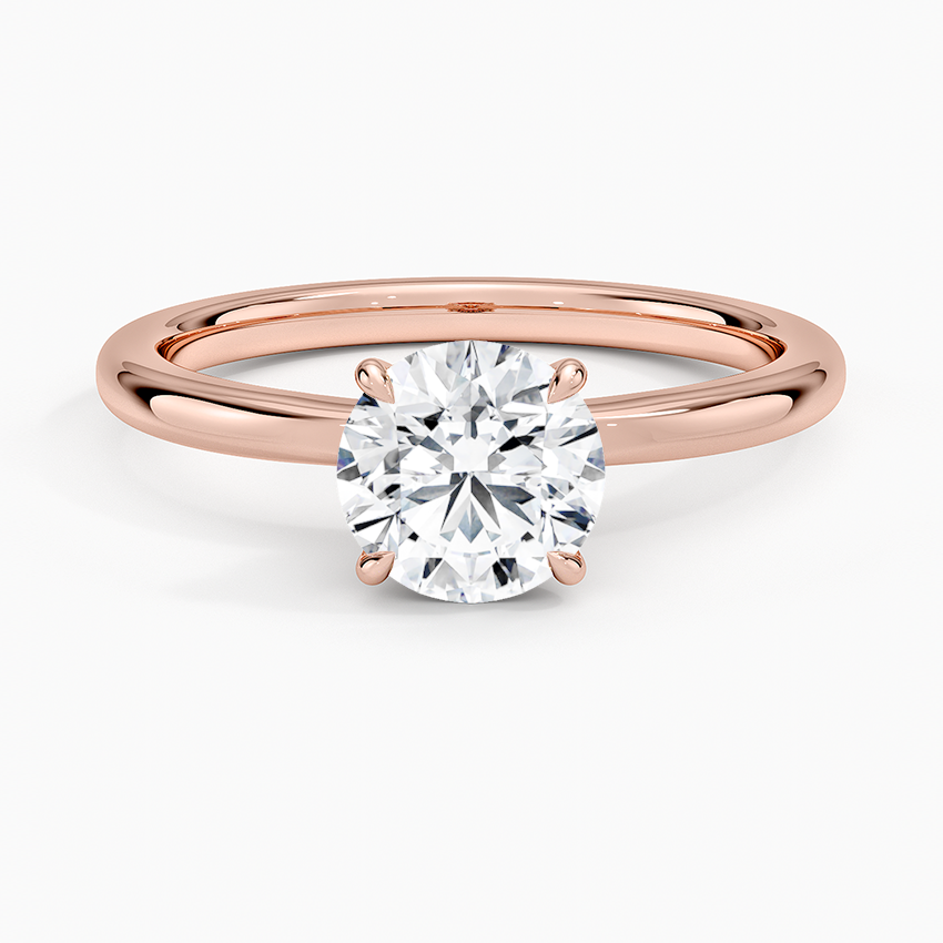 1.15 Hidden Halo Tasarım Tektaş Laboratuvar Pırlanta Yüzük - Vilora