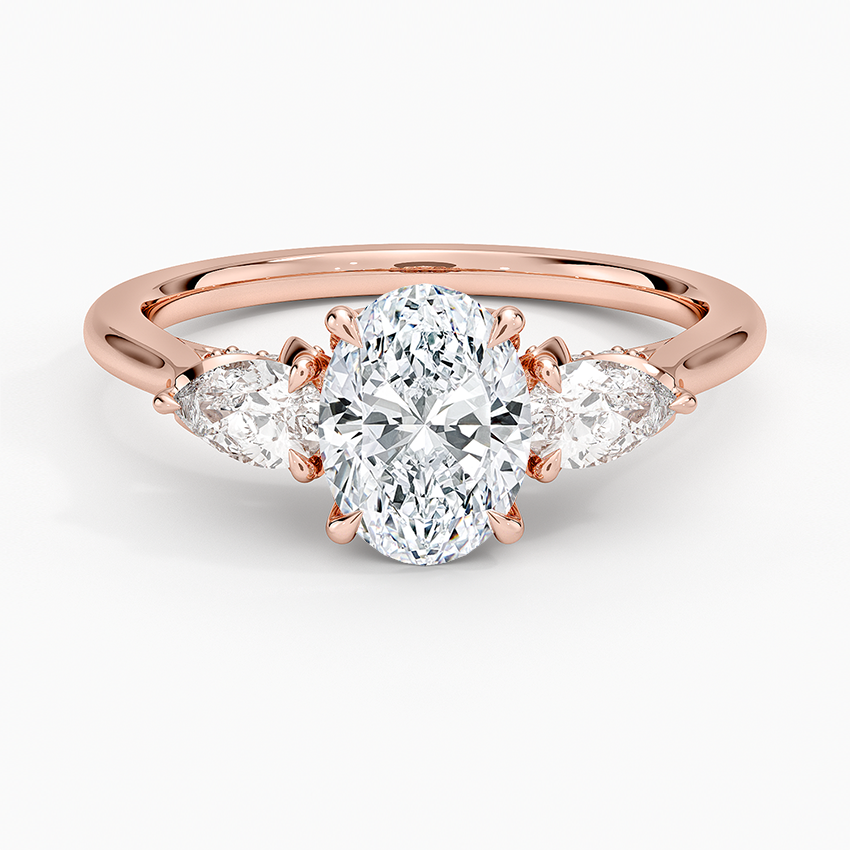 1.60 Carat Princess Halo Design Solitaire Lab Diamond Ring 18K - Florina