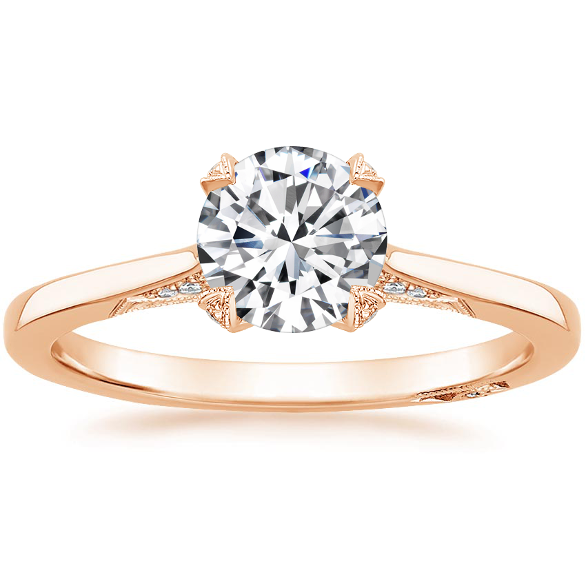 1.25 Hidden Halo Tasarım Tektaş Laboratuvar Pırlanta Yüzük - Telara