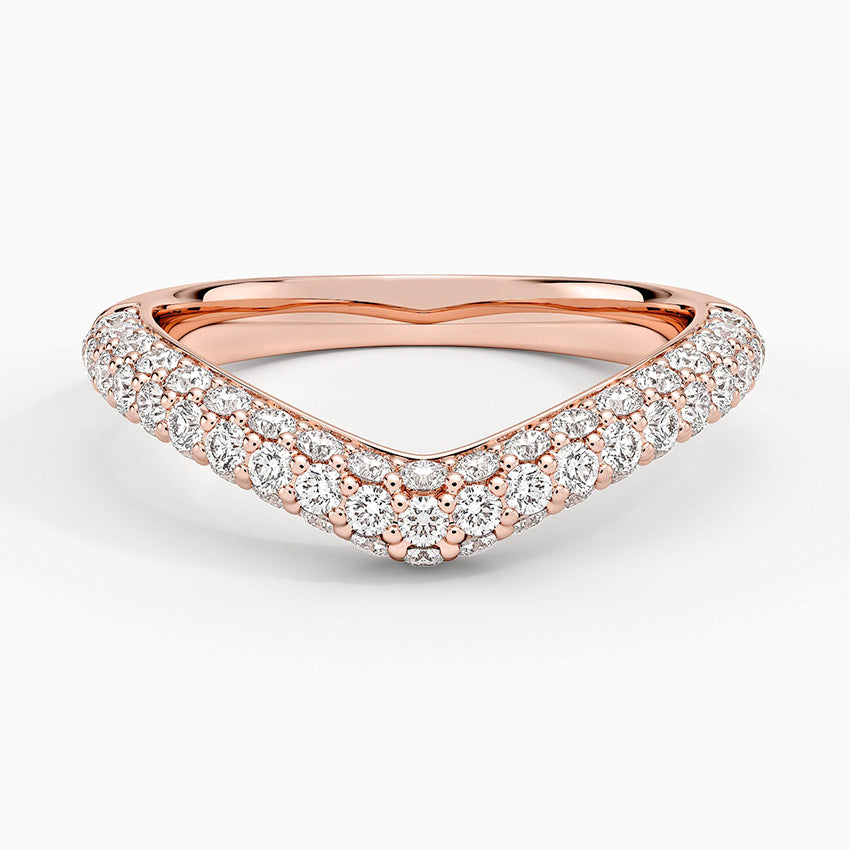 Tamamlayıcı 1,00 Karat Yuvarlak Kesim Laboratuvar Pırlanta Yüzük 18K - Bold Diamonds