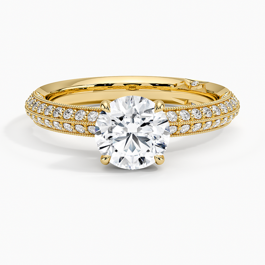 1.50 Yarım Tur Tasarım Tektaş Laboratuvar Pırlanta Yüzük - Selara