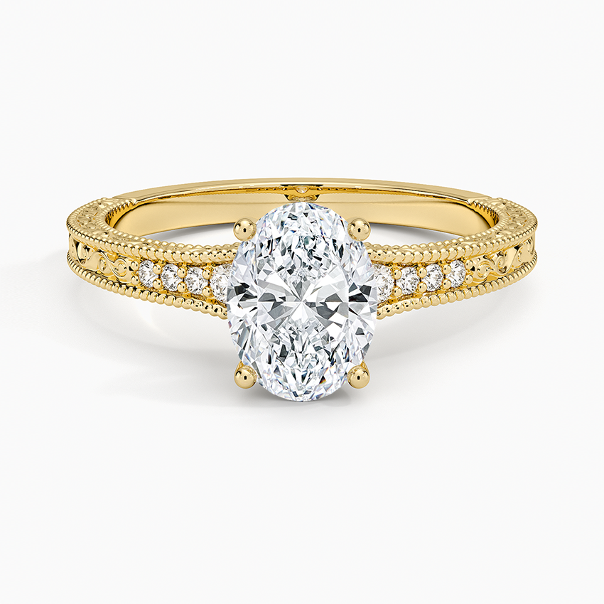 1.60 Carat Princess Halo Design Solitaire Lab Diamond Ring 18K - Florina