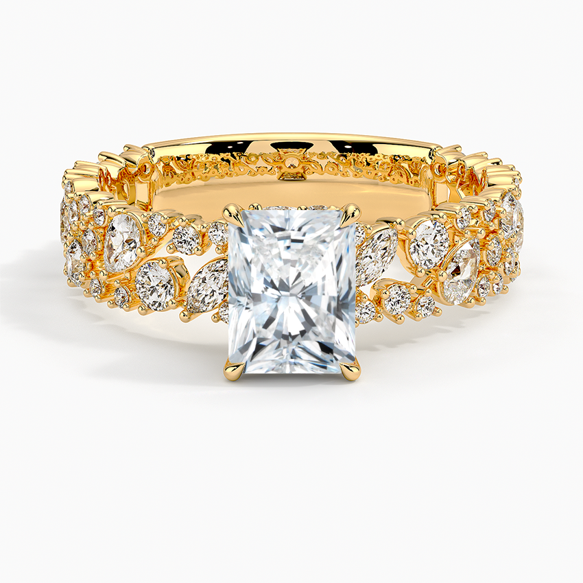 2.00 Radiant Kesim Özel Tasarım Tektaş Laboratuvar Pırlanta Yüzük - Aylora