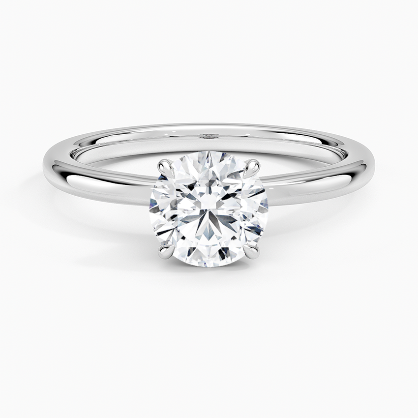 1.15 Hidden Halo Tasarım Tektaş Laboratuvar Pırlanta Yüzük - Vilora