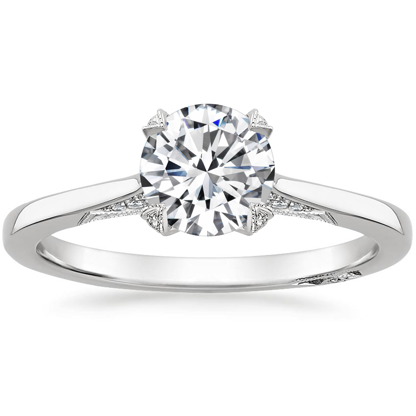 1.25 Hidden Halo Tasarım Tektaş Laboratuvar Pırlanta Yüzük - Telara