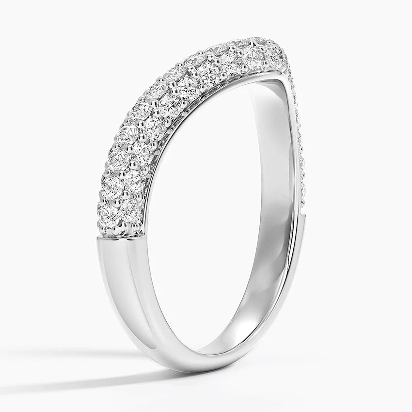 Tamamlayıcı 1,00 Karat Yuvarlak Kesim Laboratuvar Pırlanta Yüzük 18K - Bold Diamonds