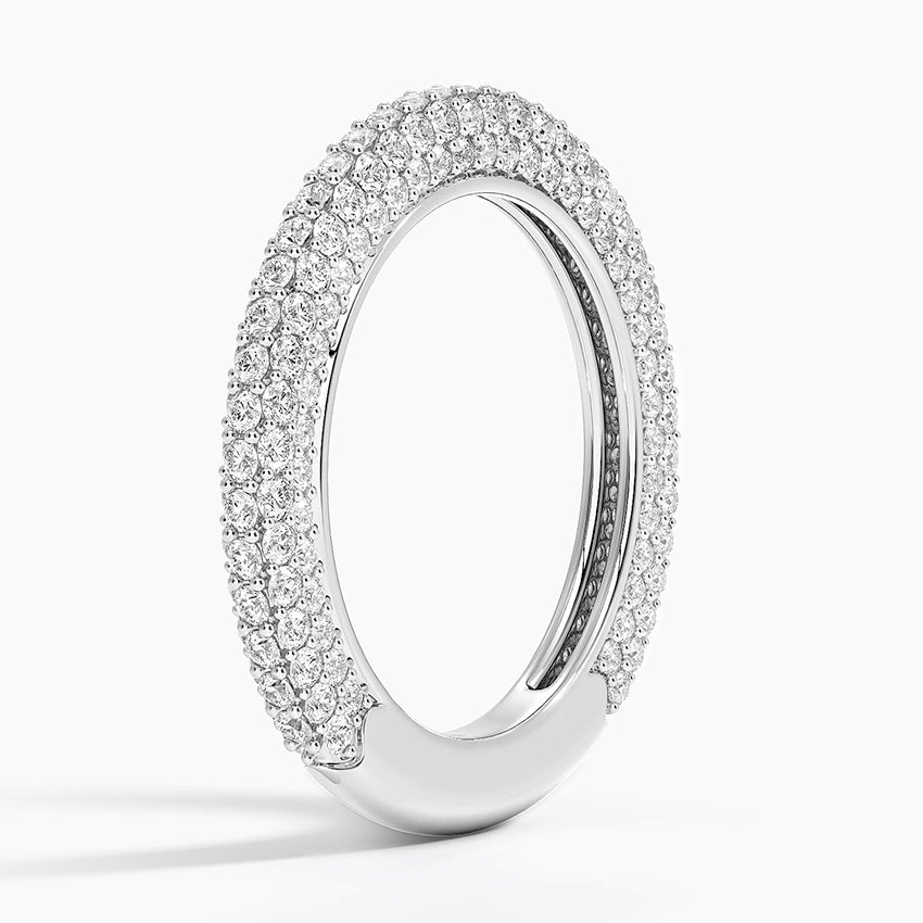 Tam Tur 1,50 Karat Yuvarlak Kesim Laboratuvar Pırlanta Yüzük 18K - Bold Diamonds