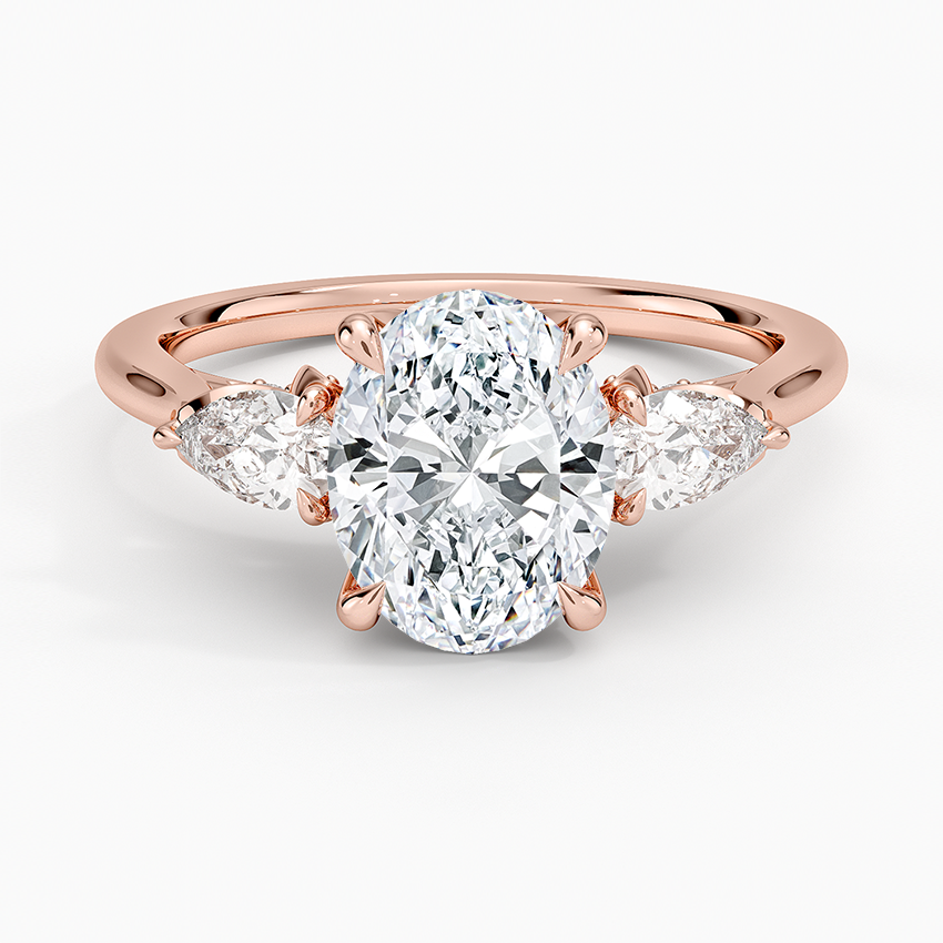 1.60 Carat Princess Halo Design Solitaire Lab Diamond Ring 18K - Florina