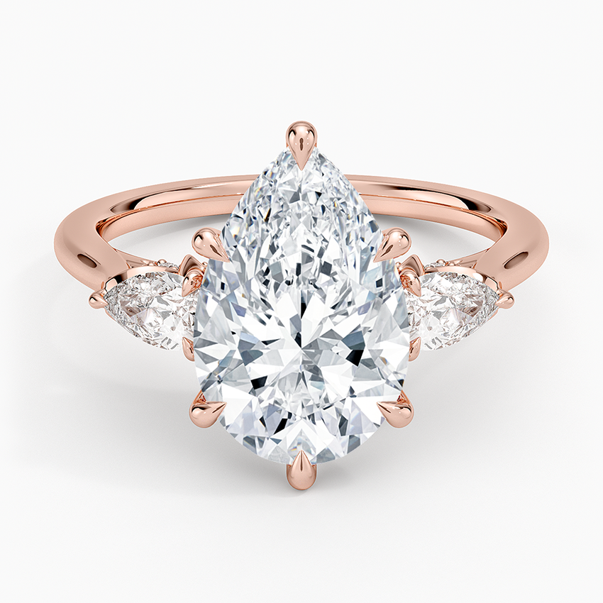 1.60 Carat Princess Halo Design Solitaire Lab Diamond Ring 18K - Florina