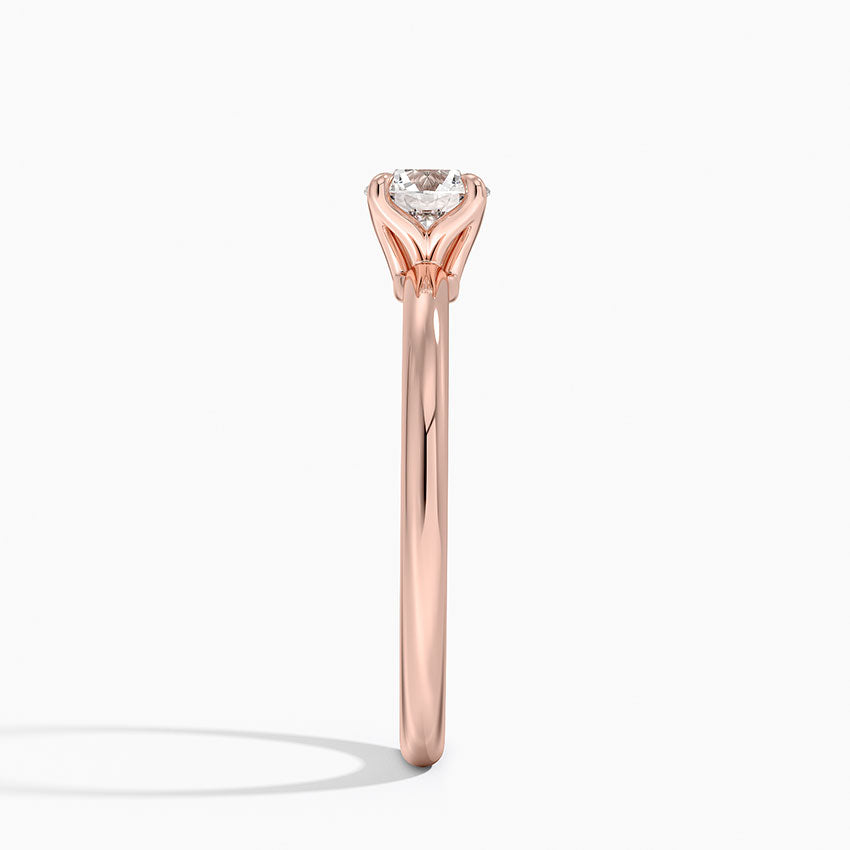 0.50 Karat F-VS Tektaş Laboratuvar Pırlanta Yüzük 18K - Bold Diamonds