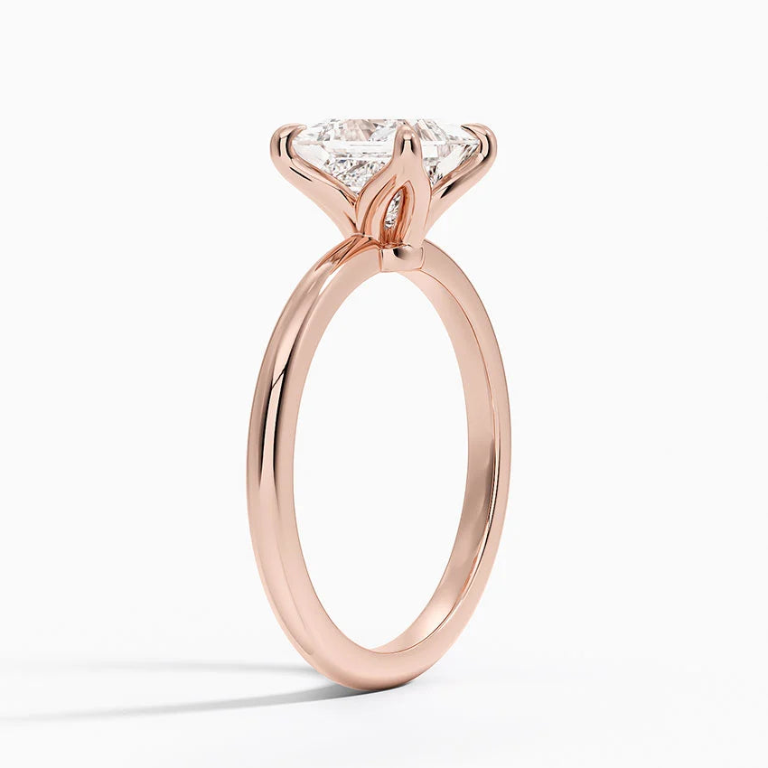 1.50 Karat F-VS Prenses Tektaş Laboratuvar Pırlanta Yüzük 18K - Bold Diamonds