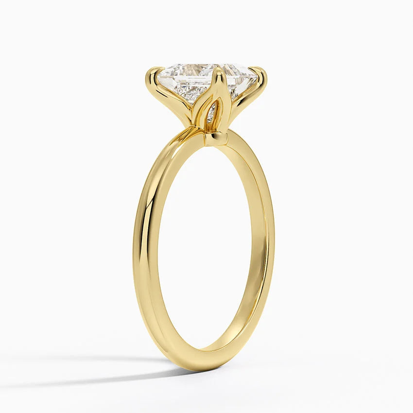 1.50 Karat F-VS Prenses Tektaş Laboratuvar Pırlanta Yüzük 18K - Bold Diamonds