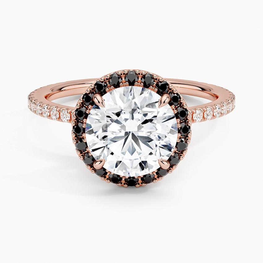 2.40 Karat Halo Tasarım Tektaş Laboratuvar Pırlanta Yüzük 18k -Halora - Bold Diamonds