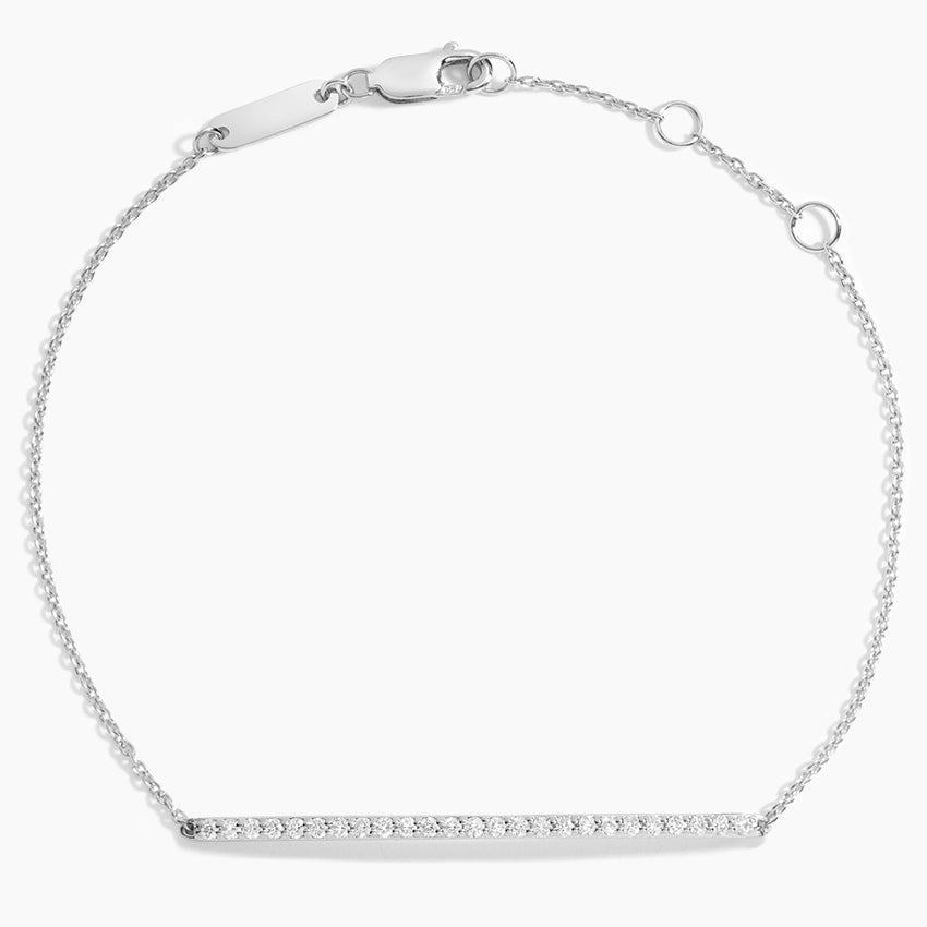 Pırlanta Çizgisi Model 0.50 Karat Yuvarlak Kesim Laboratuvar Pırlanta Bileklik 18K - Bold Diamonds