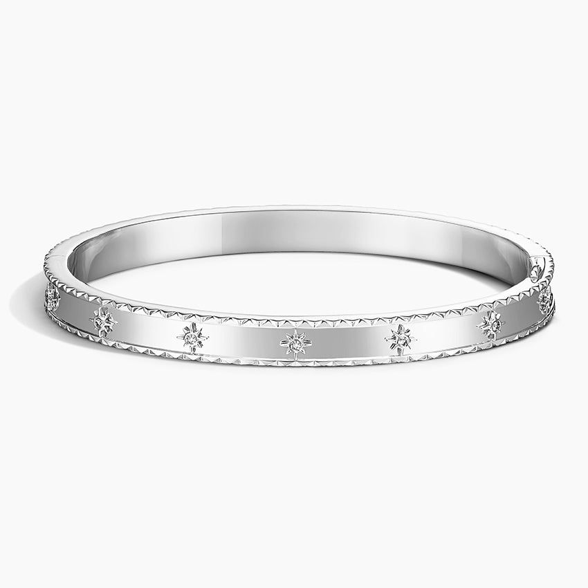 Özel Tasarım 0.50 karat Yuvarlak Kesim Laboratuvar Pırlanta Bileklik 18K - Bold Diamonds