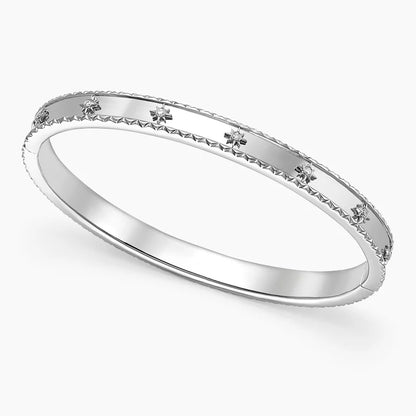 Özel Tasarım 0.50 karat Yuvarlak Kesim Laboratuvar Pırlanta Bileklik 18K - Bold Diamonds