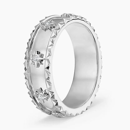 Özel Tasarım Alyans 0.50 Karat Yuvarlak Kesim Laboratuvar Pırlanta Yüzük 18K - Bold Diamonds