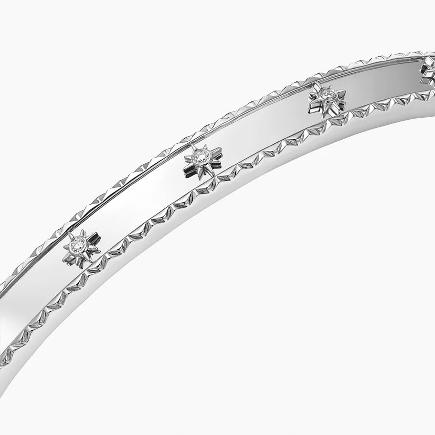 Özel Tasarım 0.50 karat Yuvarlak Kesim Laboratuvar Pırlanta Bileklik 18K - Bold Diamonds
