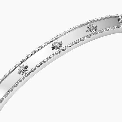 Özel Tasarım 0.50 karat Yuvarlak Kesim Laboratuvar Pırlanta Bileklik 18K - Bold Diamonds