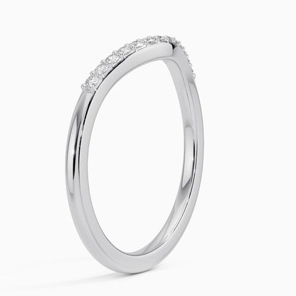 Tamamlayıcı 0,25 Karat Yuvarlak Kesim Laboratuvar Pırlanta Yüzük 18K - Bold Diamonds