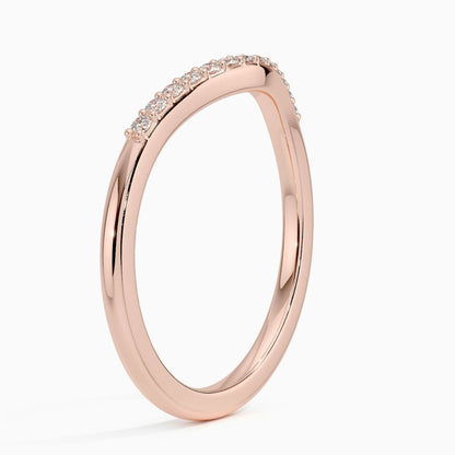 Tamamlayıcı 0,25 Karat Yuvarlak Kesim Laboratuvar Pırlanta Yüzük 18K - Bold Diamonds