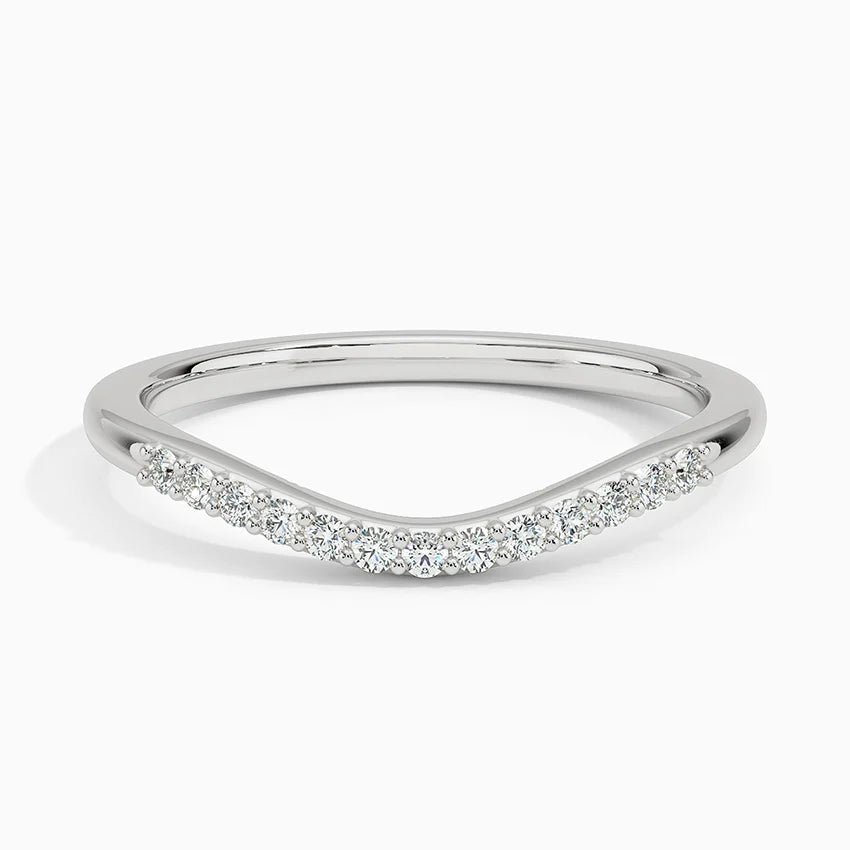 Tamamlayıcı 0,25 Karat Yuvarlak Kesim Laboratuvar Pırlanta Yüzük 18K - Bold Diamonds