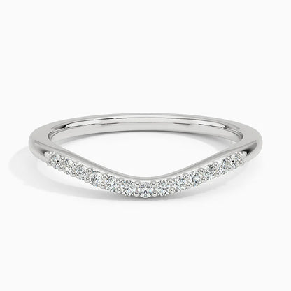Tamamlayıcı 0,25 Karat Yuvarlak Kesim Laboratuvar Pırlanta Yüzük 18K - Bold Diamonds