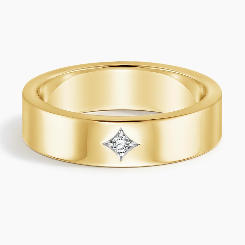Alyans 0,25 Karat Yuvarlak Kesim Laboratuvar Pırlanta Yüzük 18K - Bold Diamonds
