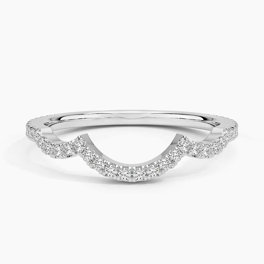 Tamamlayıcı 0,25 Karat Yuvarlak Kesim Laboratuvar Pırlanta Yüzük 18K - Bold Diamonds