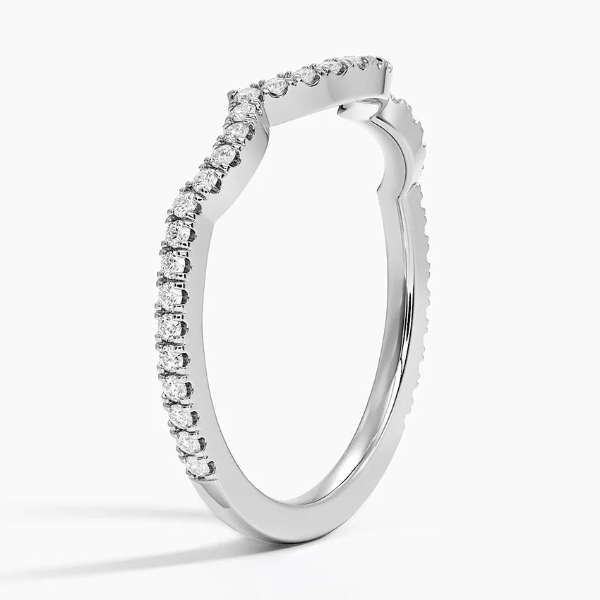 Tamamlayıcı 0,25 Karat Yuvarlak Kesim Laboratuvar Pırlanta Yüzük 18K - Bold Diamonds