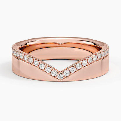 Tamamlayıcı 0,25 Karat Yuvarlak Kesim Laboratuvar Pırlanta Yüzük 18K - Bold Diamonds