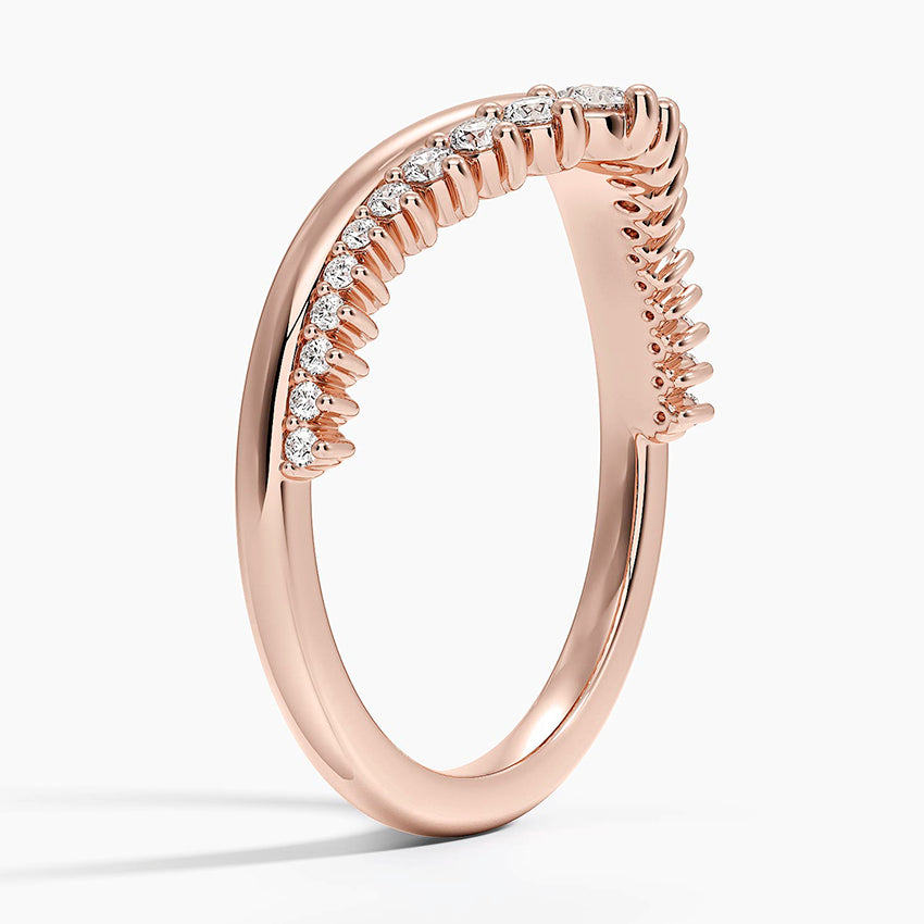 Yarım Tur 0,25 Karat Yuvarlak Kesim Laboratuvar Pırlanta Yüzük 18K - Bold Diamonds