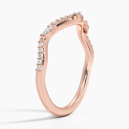 Tam Tur 0,50 Karat Yuvarlak Kesim Laboratuvar Pırlanta Yüzük 18K - Bold Diamonds
