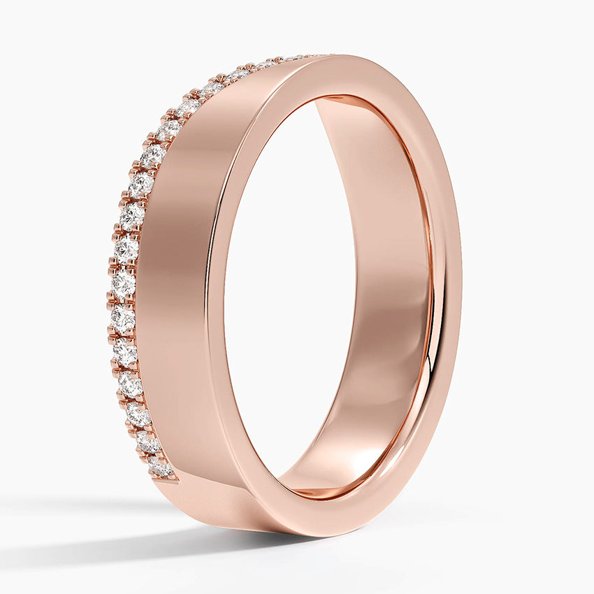 Tamamlayıcı 0,25 Karat Yuvarlak Kesim Laboratuvar Pırlanta Yüzük 18K - Bold Diamonds