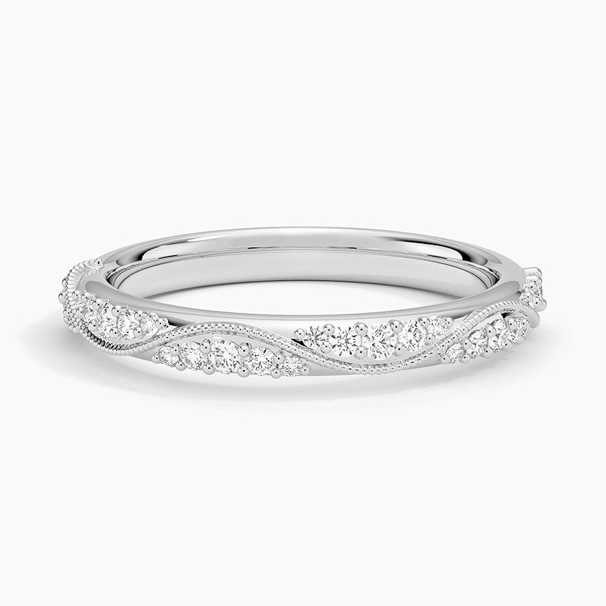 Özel Tasarım 0,25 Karat Yuvarlak Kesim Laboratuvar Pırlanta Yüzük 18K - Bold Diamonds
