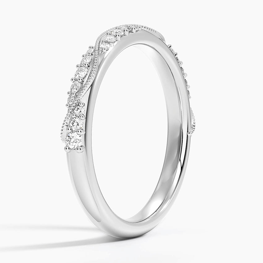Özel Tasarım 0,25 Karat Yuvarlak Kesim Laboratuvar Pırlanta Yüzük 18K - Bold Diamonds