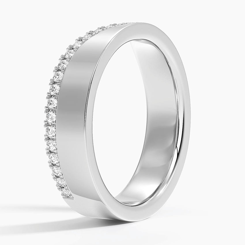 Tamamlayıcı 0,25 Karat Yuvarlak Kesim Laboratuvar Pırlanta Yüzük 18K - Bold Diamonds