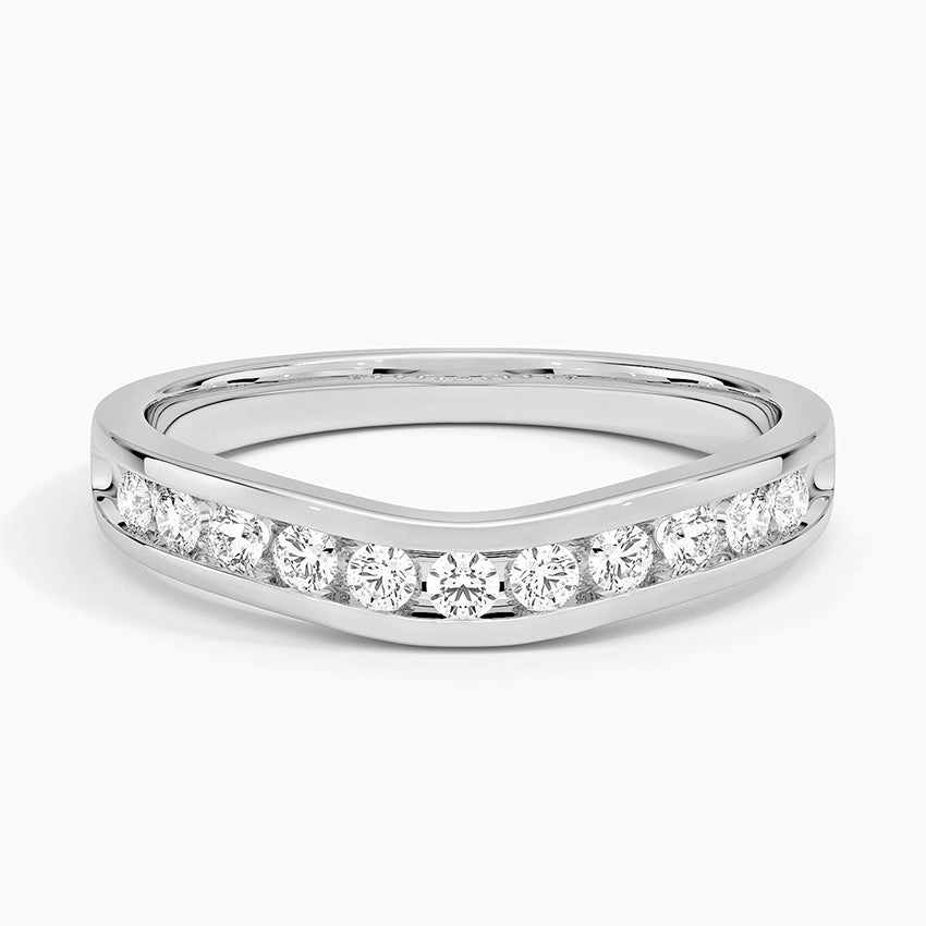 Alyans 0,25 Karat Yuvarlak Kesim Laboratuvar Pırlanta Yüzük 18K - Bold Diamonds