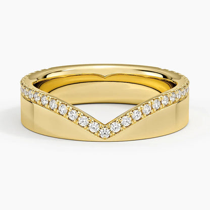 Tamamlayıcı 0,25 Karat Yuvarlak Kesim Laboratuvar Pırlanta Yüzük 18K - Bold Diamonds