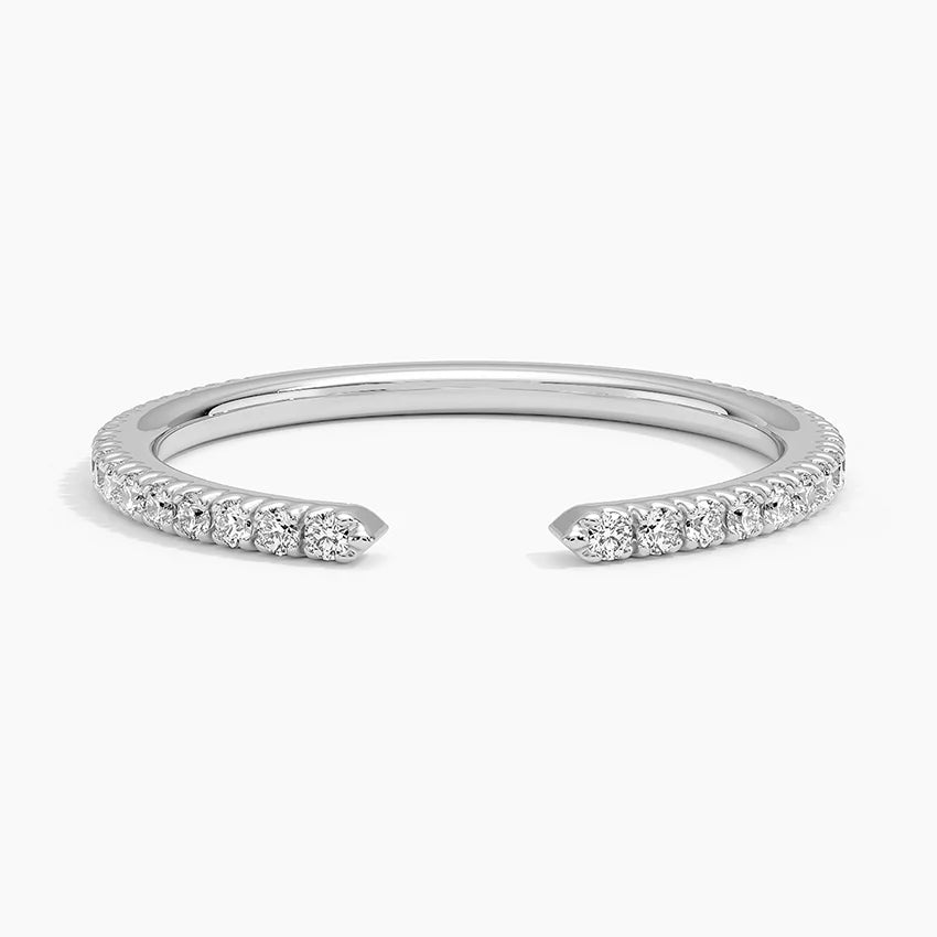 Özel Tasarım Tamamlayıcı 0.25 Karat Yuvarlak Kesim Laboratuvar Pırlanta Yüzük 18K - Bold Diamonds